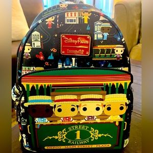 LOUNGEFLY NWT Disney Parks Dapper Dan backpack